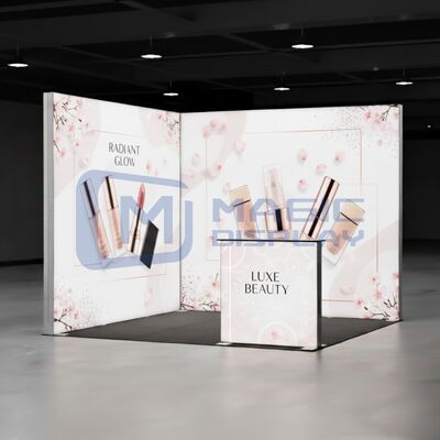 LED Backlit SEG Light Box 10x20ft Fabric Display Exhibition Booth
