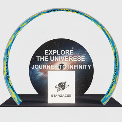 Exhibition 10x10 Trade Show Booth Fabric Trade Show Displays