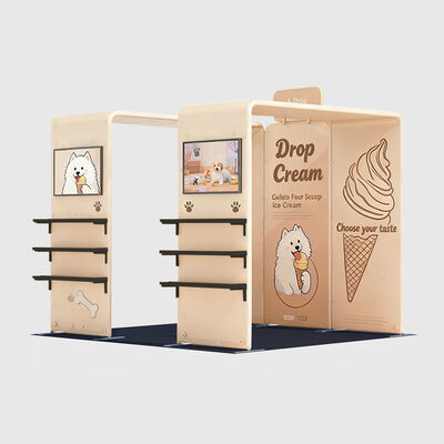 Simple Trade Show Booth Tension Fabric Display System For Shows