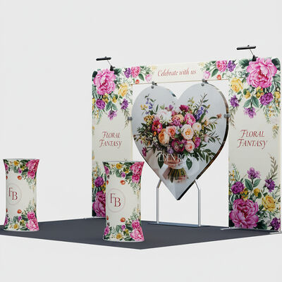 Contemporary 10x10 Trade Show Displays 10x10ft Expo Booth Display