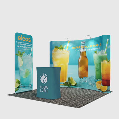 Modular Display Trade Show Booth With Easy Assembly Structure