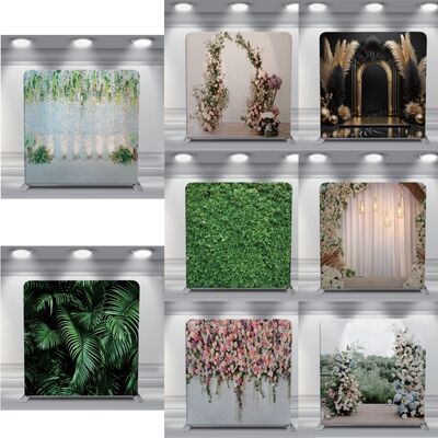 250gsm Tension Fabric Photo Booth Backdrop 8x8 Photo Booth Back Drops