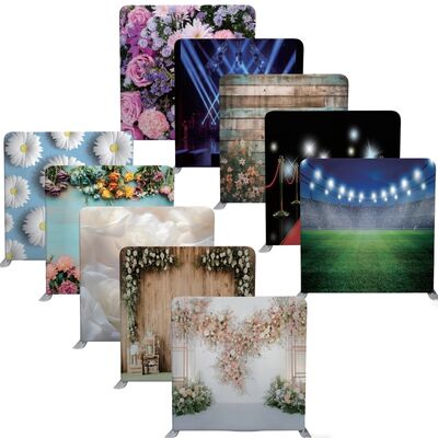 7x7 Pillowcase Photo Booth Backdrops Rustic Wedding Flower Curtain Backdrop