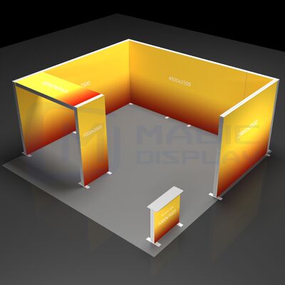 LED Fabric Exhibition Display Stands Light Box Trade Show Display