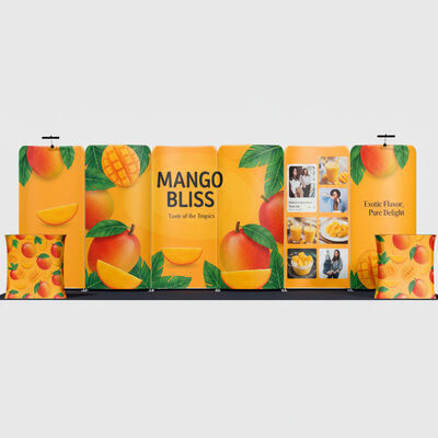 10x20ft Modular Trade Show Displays 20x20ft Trade Show Backdrop