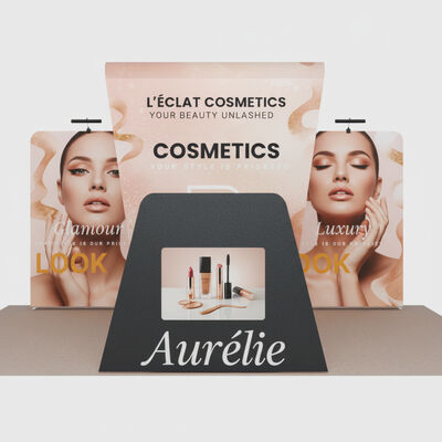 Portable Booth Display 6X3m Reusable Lightweight Trade Show Display