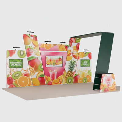 10x20ft Trade Show Booth Modular U Shape Tension Fabric Display System