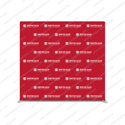 Exhibition Custom Logo Aluminum Tube Stand Banner Backdrop Durable Straight Tension Fabric Backdrop Display