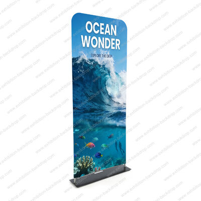 Custom Design Tension Fabric Display Stand Tension Fabric Backdrop Stand For Trade Show Exhibition Conference
