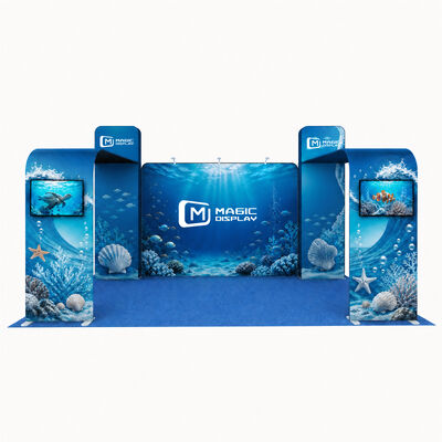 Customizable Trade Show Booth Solutions Featuring Modular Design and Easy Assembly for Effective Exhibition Presence