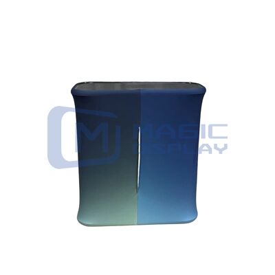 Fabric Portable Trade Show Podium Counter 31X38in Gopher Pop Up Counter