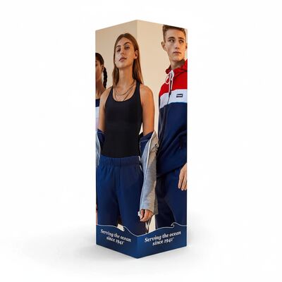 3ftx10ft Trade Show Tower Displays Portable Tension Fabric Trade Show Stand