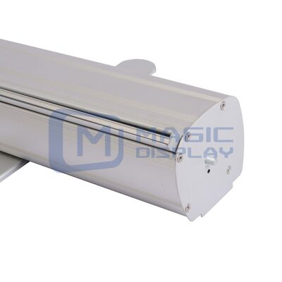 Aluminum Popup Graphic 85x200cm Retractable Banners For Trade Shows