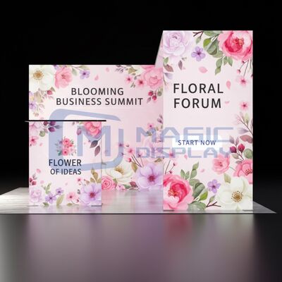 10x10ft Trade Show Light Box SEG Backlit Trade Show Booth For Exhibition