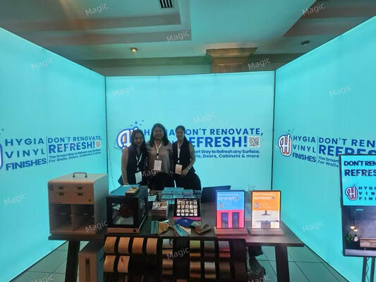 U Shape SEG Light Box 10x10ft Backlit Exhibition Stand Trade Show Booth