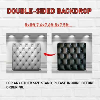 Custom Pillowcase Backdrop Fabric Cover Only for Events and Parties