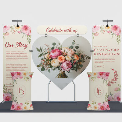 Contemporary 10x10 Trade Show Displays 10x10ft Expo Booth Display