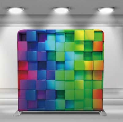 Fluidity Straight Pillow Case Backdrop Polyester Tension Fabric Backdrop