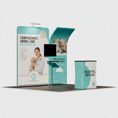 Versatile Modular Trade Show Booth For Multiple Booth Layouts