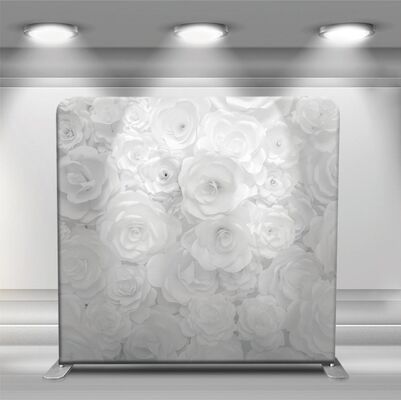 Pillowcase Backdrop Two Graphic Covers Only Trade Show Display Use