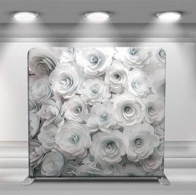 Pillowcase Backdrop Two Graphic Covers Only Trade Show Display Use