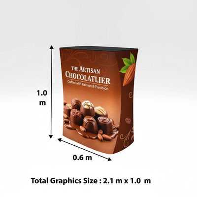 Portable Trade Show Booth For Exhibitions And Brand Promotions