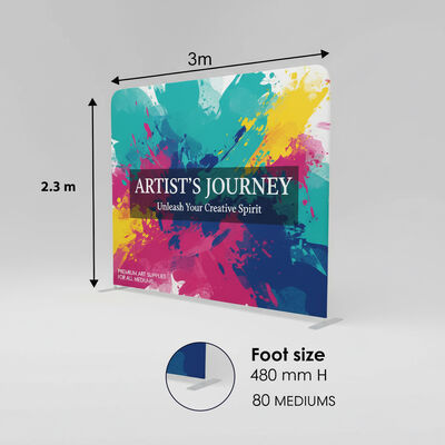 Portable Trade Show Booth For Exhibitions And Brand Promotions