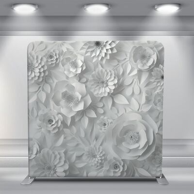 Pillowcase Backdrop Three Graphic Fabric Covers For Photo Booth Setup