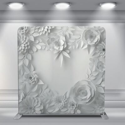 Wedding Photo Booth Backdrop 8x8ft Photo Booth Wall Backdrop
