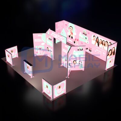 Exhibition SEG Light Box 20x20ft Aluminum Trade Show Booth Stand