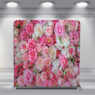 7.6x7.6ft Pillowcase Backdrop One Stand Three Stretch Fabric Covers Display