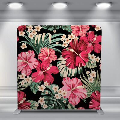 7.6x7.6ft Pillowcase Backdrop One Stand Three Stretch Fabric Covers Display