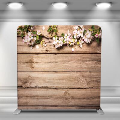 7.6x7.6ft Pillowcase Backdrop One Stand Four Printed Covers Photo Booth Setup