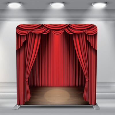 8X7.5ft Wedding Photo Wall Backdrop Polyester Fabric Marriage Booth Background