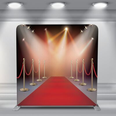 8X7.5ft Wedding Photo Wall Backdrop Polyester Fabric Marriage Booth Background