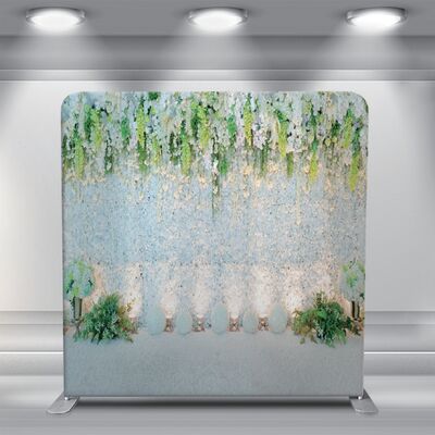 250gsm Tension Fabric Photo Booth Backdrop 8x8 Photo Booth Back Drops