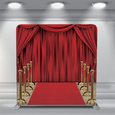 8x8ft Pillowcase Backdrop Event Photo Backdrop Dye Sublimation Printing