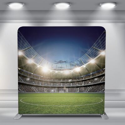 7.6x7.6ft Pillowcase Tension Backdrop 250gsm Fabric Photo Booth Backdrop