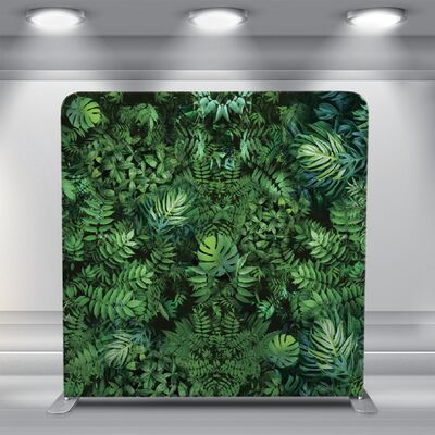 Polyester 8x8 Photo Booth Backdrop Glowing Hearts Pillowcase Backdrop Stand