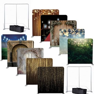 Double Sided 8x8 Pillowcase Backdrop Foldable Pillowcase Photo Booth Backdrops