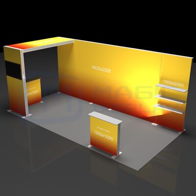Aluminum Profile SEG Light Box LED Backlit Trade Show Booth 10x10