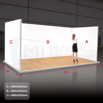 SEG Fabric Lightboxes 10x10ft 10x20ft 20x20ft Light Box Booth