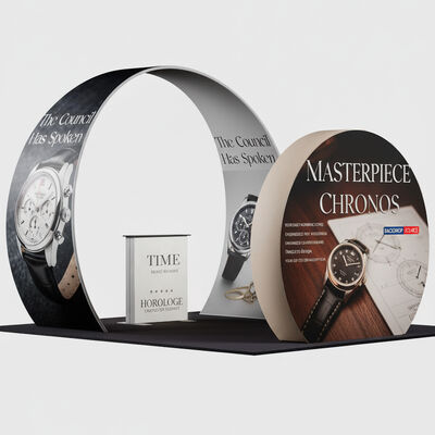 Exhibition 10x10 Trade Show Booth Fabric Trade Show Displays