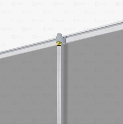 Logo Customized 85*200cm Aluminum Accessory Retractable Banners Display Promotion Roll Up Banner