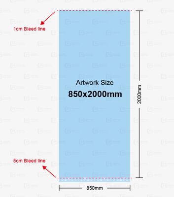Portable Aluminium Promotional Retractable Banners Pull-up Advertising Background