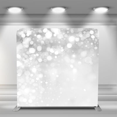 Portable Foldable Aluminum Exhibition Booth Tension Fabric Backdrop Stand Customized Media Walls For Trade Shows