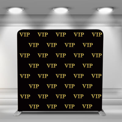 Exhibition Tension Fabric Display Fabric Banner Backdrop Stand For Trade Show Booth Exhibition Backdrop Stand