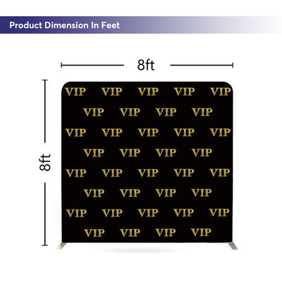Exhibition Tension Fabric Display Fabric Banner Backdrop Stand For Trade Show Booth Exhibition Backdrop Stand