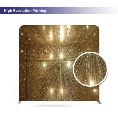 Exhibition Tension Fabric Display Fabric Banner Backdrop Stand For Trade Show Booth Exhibition Backdrop Stand