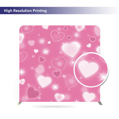 Exhibition Backdrop Portable Backdrop Stand Custom Promotion Fabric Banner Exhibition Stand